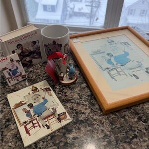 Norman Rockwell Art Collection Set